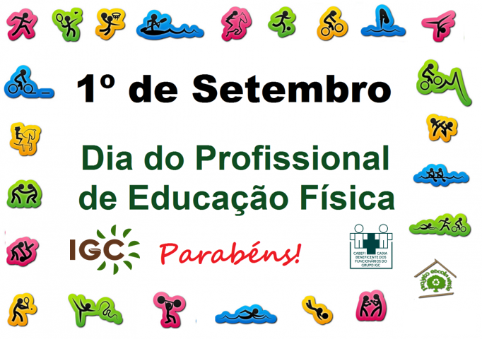 01 De Setembro Dia Do Profissional De Educação Física Cabefi